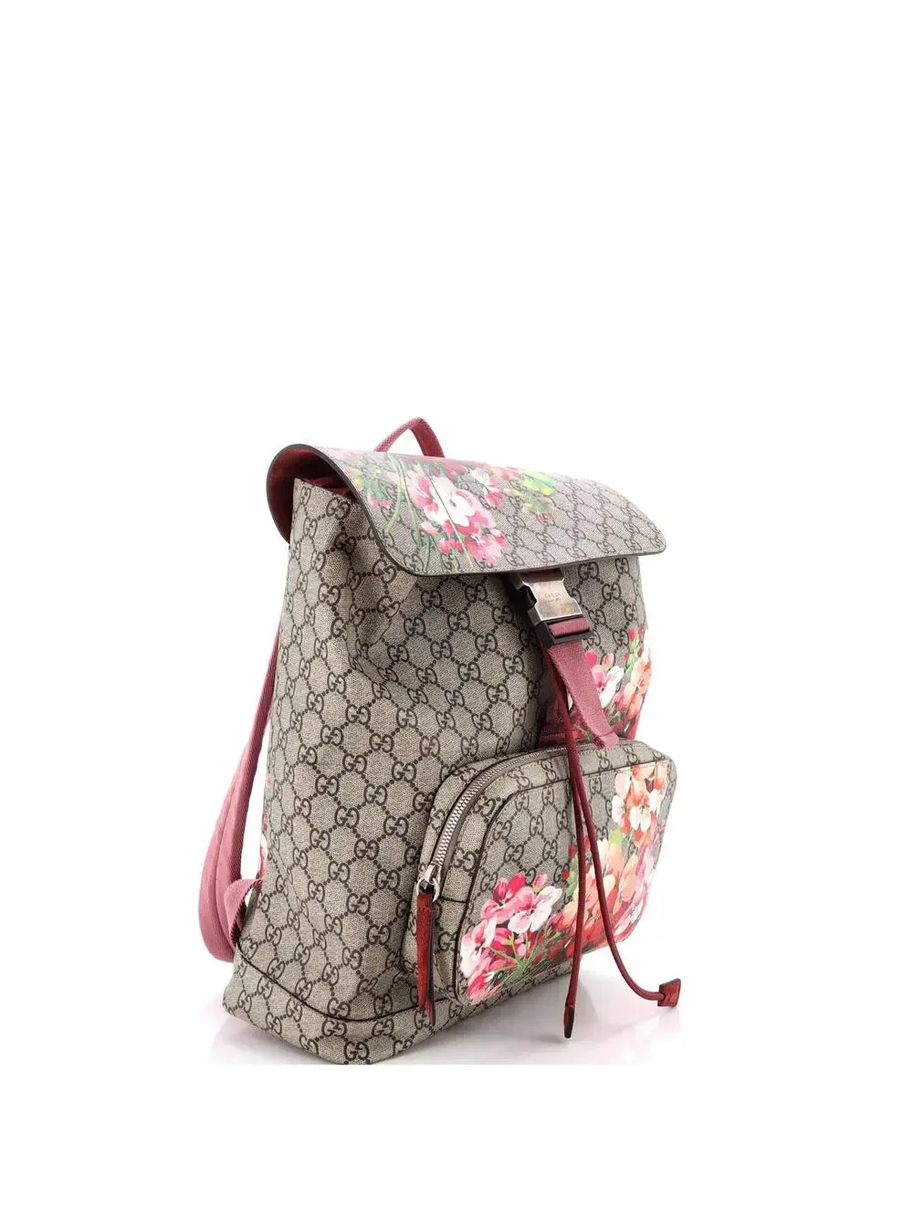 Gucci Buckle Backpack Blooms Print Gg #295088G12B